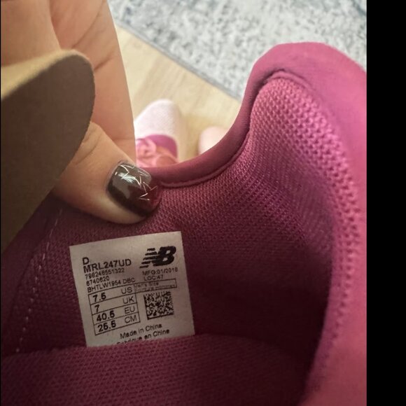 New Balance Mens 247 Suede Athleisure Fashion Sneakers US 7.5 - Picture 7 of 7